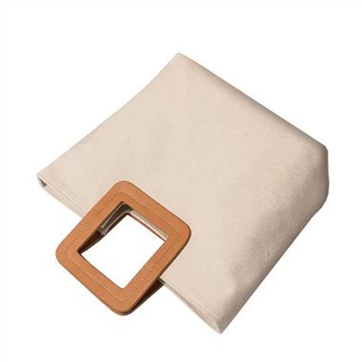 Taaskasutatud lõuendist käekott